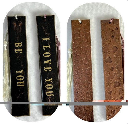 2pc handmade resin bookmarks - resin, |
