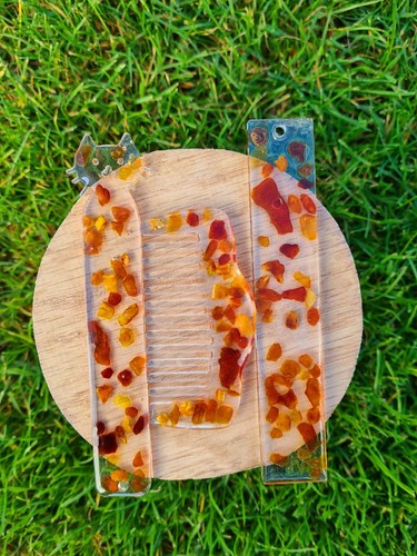 Baltic amber bookmarks - baltic,