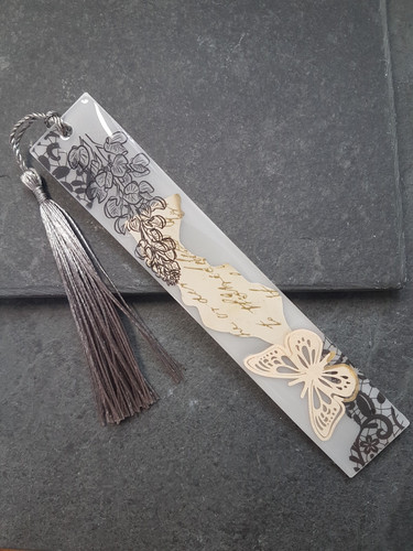 Handmade bookmark butterfly - handmade,