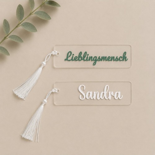 Lesezeichen name farbe und - name,