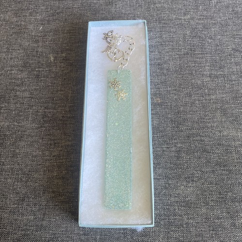 Handmade resin bookmark - handmade,