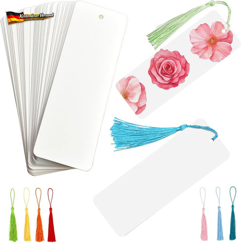 Leere lesezeichen set - set, 40