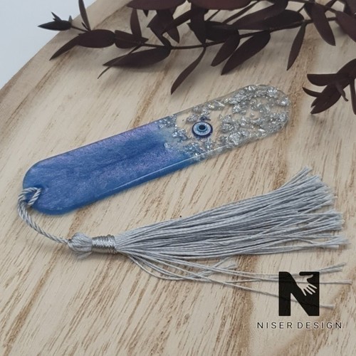 Lesezeichen blueeye aus - aus, resin